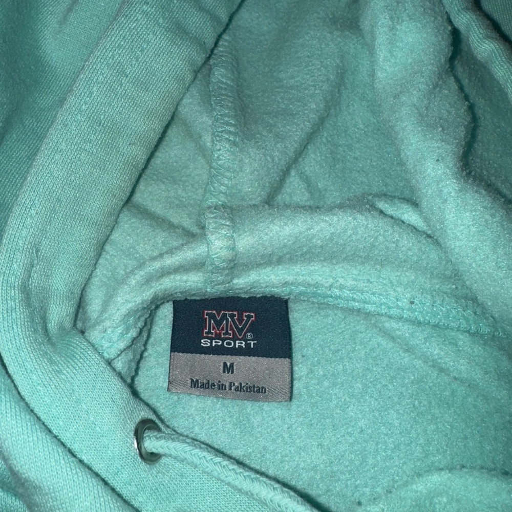MV Sport Mint/Teal Hoodie - Picture 3 of 3